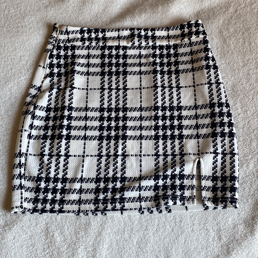 Black and White Skirt